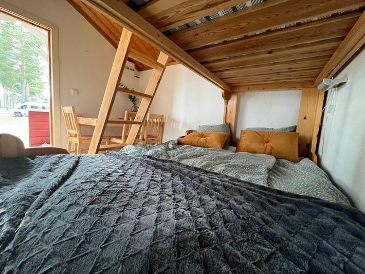 Camping für 2 Personen, mit Garten und Ausblick sowie Seeblick, mit Haustier in Mittelschweden - 3