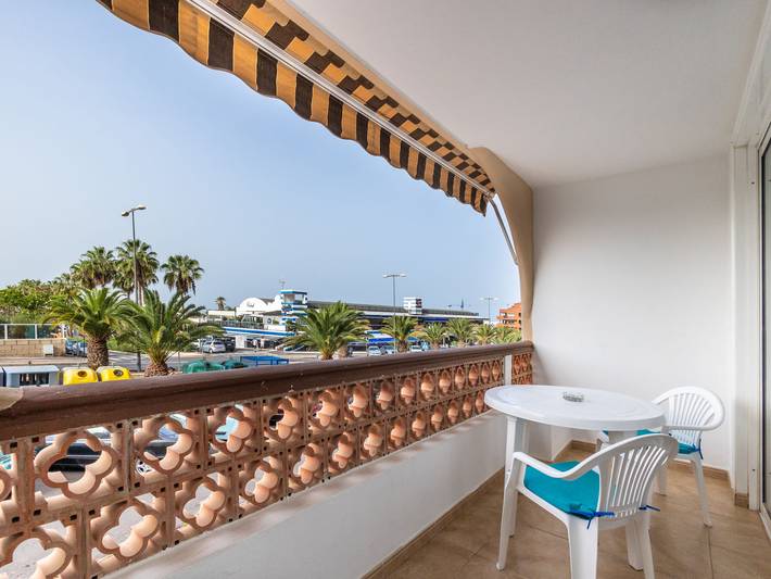 Vakantieappartement voor 3 personen, met uitzicht en balkon in Palm-Mar