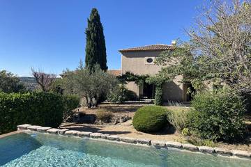 Location de vacances pour 6 personnes, avec jardin et balcon, animaux acceptés à Villedieu