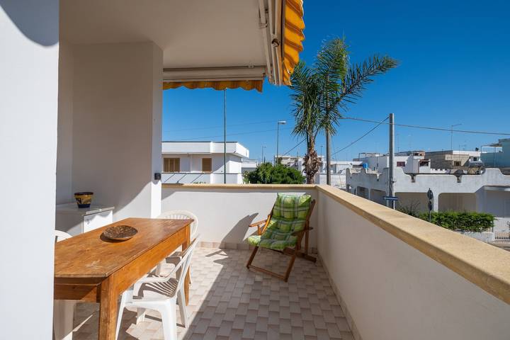 Ferienhaus für 7 Personen, mit Balkon und Garten, mit Haustier