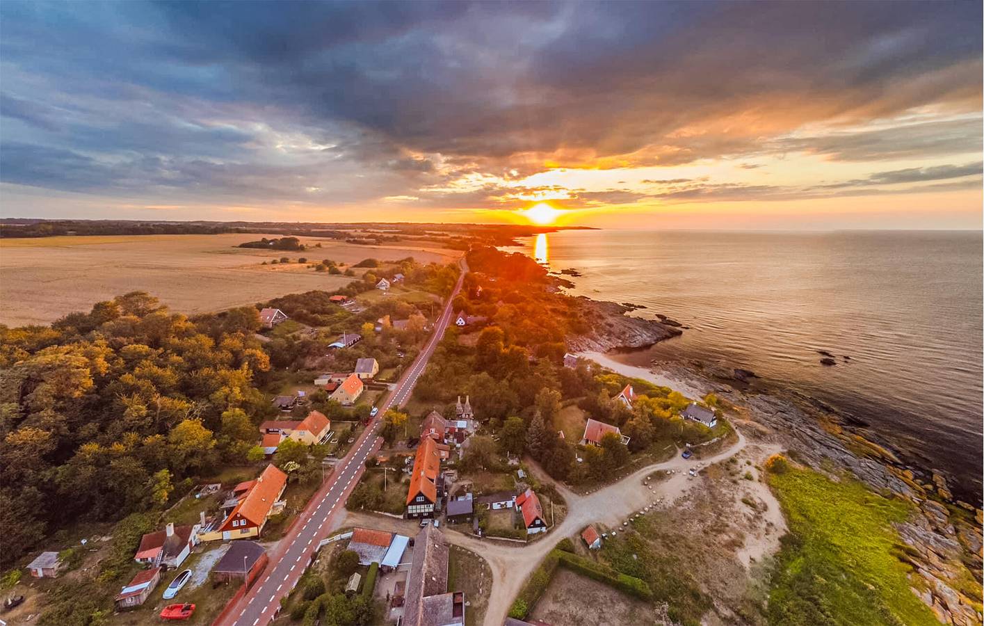 Maison de vacances pour 8 personnes avec terrasse in Listed, Svaneke