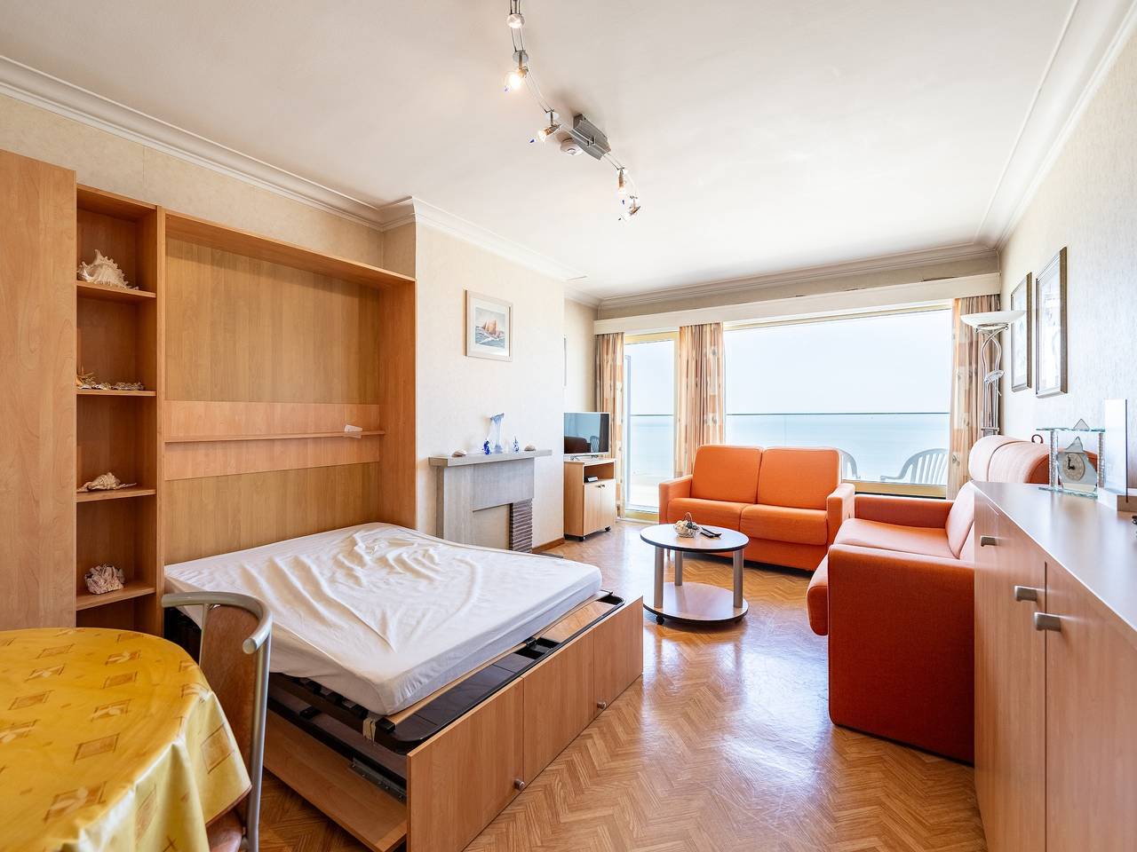 Appartement entier, Studio à Zeedijk avec Vue sur Mer in Blankenberge, Côte belge