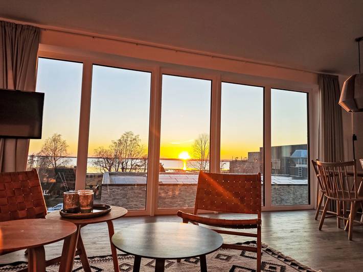 Ferienwohnung für 8 Personen, mit Sauna und Seeblick sowie Kinderpool und Balkon, mit Haustier am Dümmer See (Niedersachsen) - 2