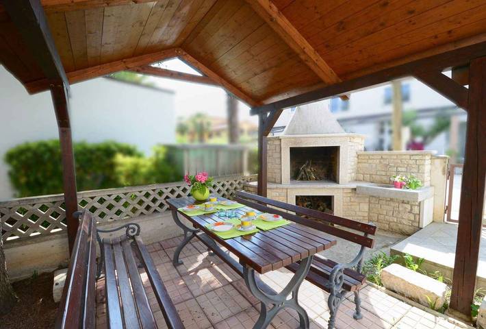 Ferienwohnung für 3 Personen, mit Garten in Poreč
