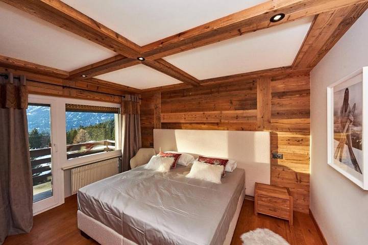 Chalet pour 4 personnes, avec vue et balcon à Crans-Montana - 3