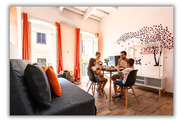 BnB für 3 Personen in Marina (Sardinia)