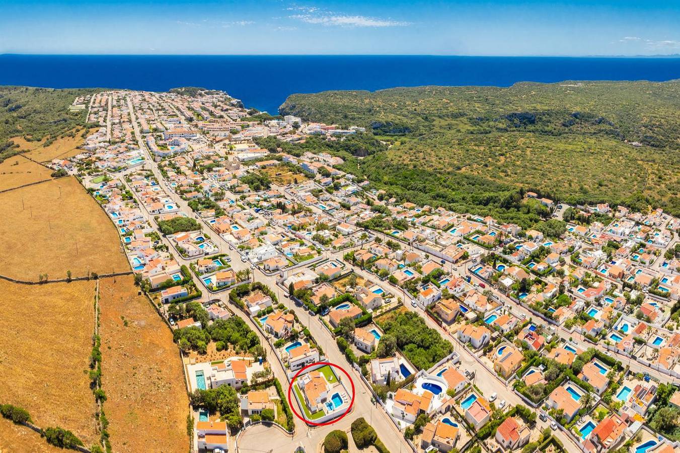 Chalet para 6 personas con terraza in Cala en Porter, Municipio de Alaior