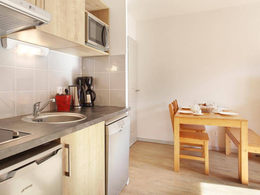Résidence Goélia Le Crystal - Appartement 4 personnes - G/322_2 Pieces 4 Pers Vue Montagne in Vaujany, Parc national des Écrins
