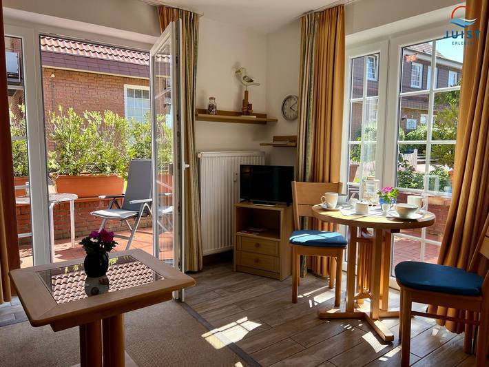 Ferienwohnung für 3 Personen, mit Terrasse, mit Haustier auf Juist