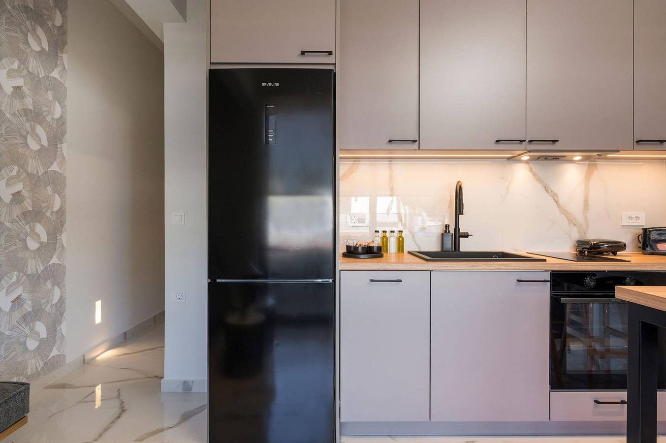 Hel leilighet, Orama Luxury Apartments︱Your 2Br Seaside Living in Agia Marina, Chaniaregionen