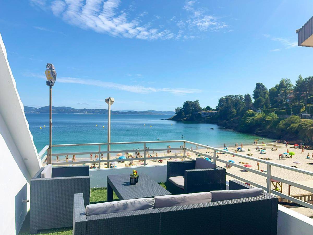 Apartamento inteiro, Apartment with Sea View in Praia de Caneliñas (Sanxenxo), Sanxenxo