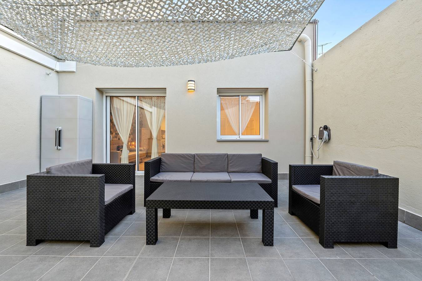 Appartement entier, Appartement 'Mabicarent Playa 1' avec terrasse privée, Wi-Fi et climatisation in Calafell, Costa Dorada