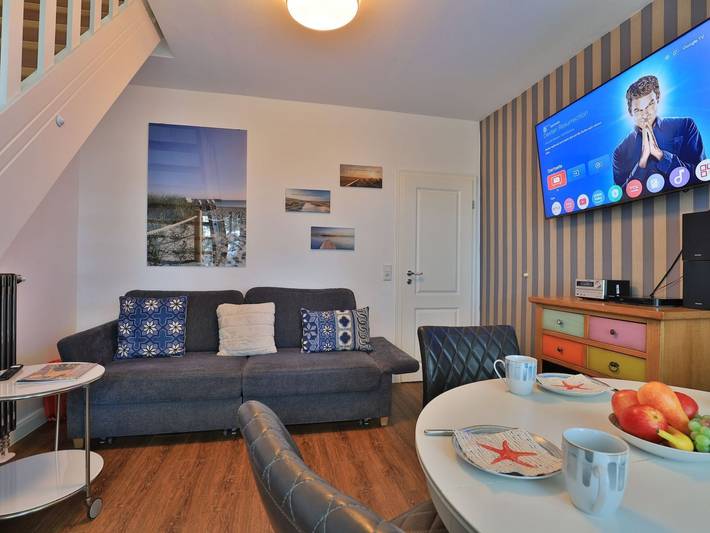 Ferienwohnung für 4 Personen, mit Sauna und Garten sowie Balkon, kinderfreundlich in Tarnewitz