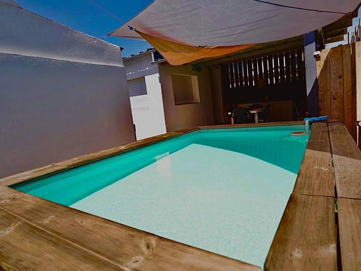 Ferienwohnung für 4 Personen, mit Pool und Garten sowie Terrasse - 1