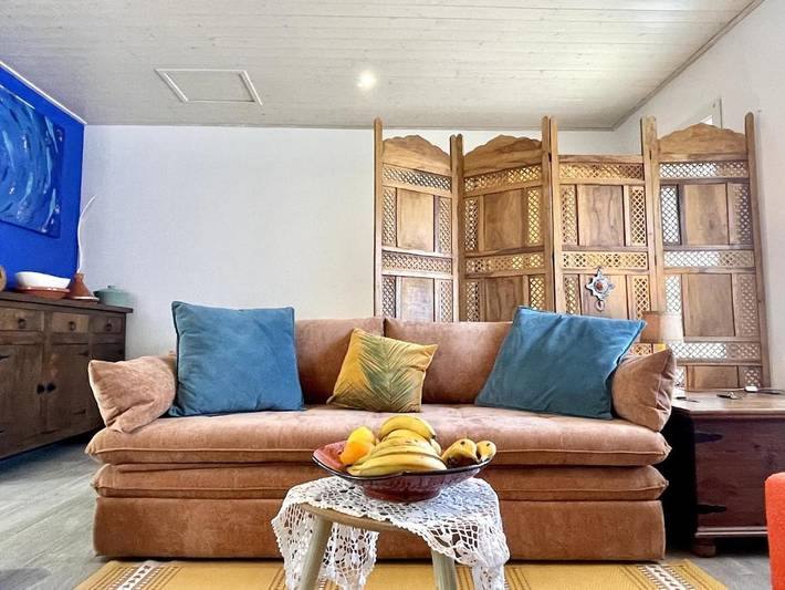 Maison de vacances pour 3 personnes, avec terrasse et jardin