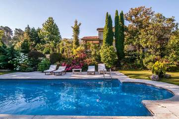 Location de vacances pour 14 personnes, avec piscine ainsi que vue et jardin, animaux acceptés à Gondomar