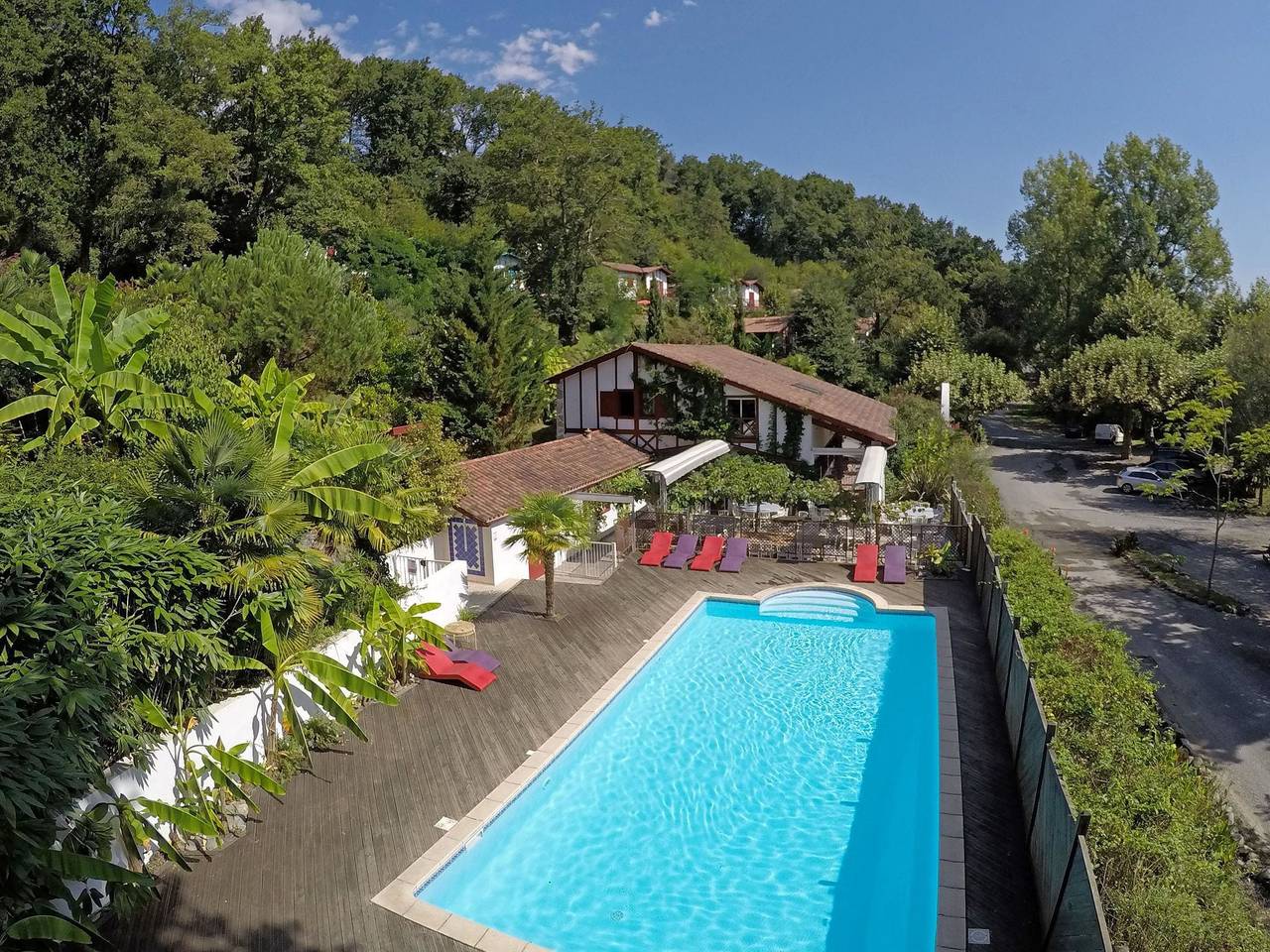 Wohnung im Baskenland mit Pool in La Bastide-Clairence, Bayonne und Umgebung