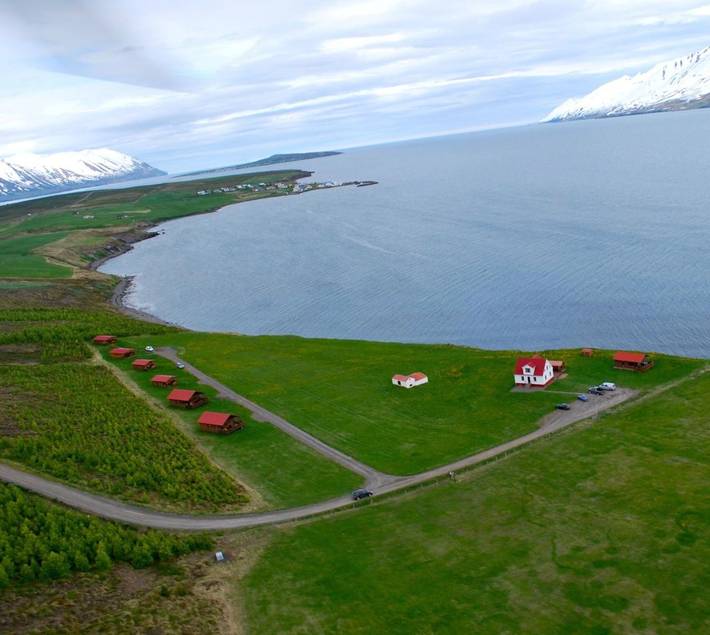 Vakantiehuis voor 14 personen, with terras and zwembad as well as sauna and uitzicht op IJsland