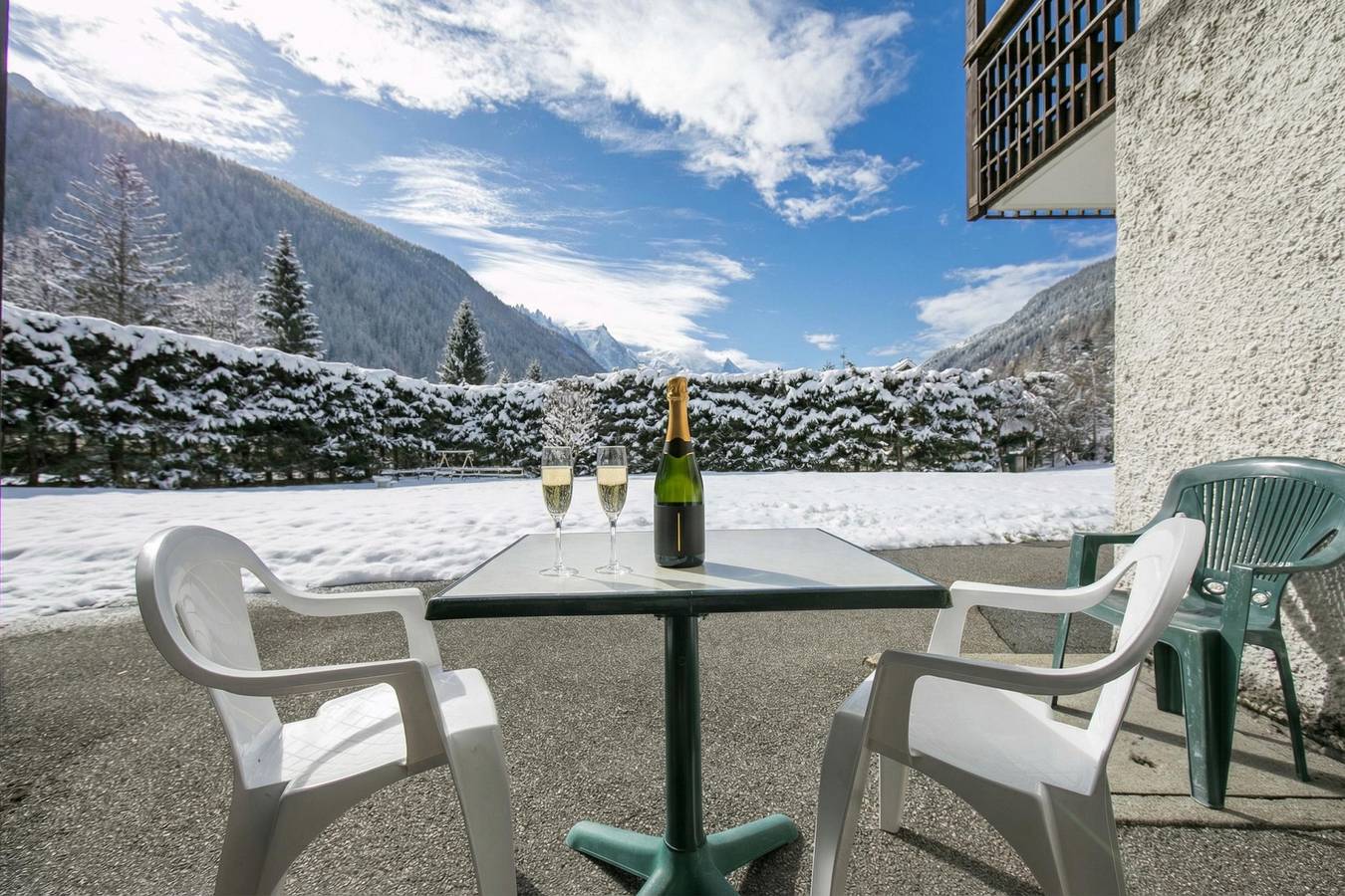 Appartement entier, Appartement de vacances pour 4 personnes avec piscine in Argentière, Chamonix-Mont-Blanc