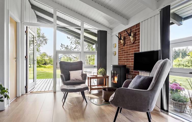 Ferienhaus für 6 Personen mit Terrasse in Bratten, Jerup