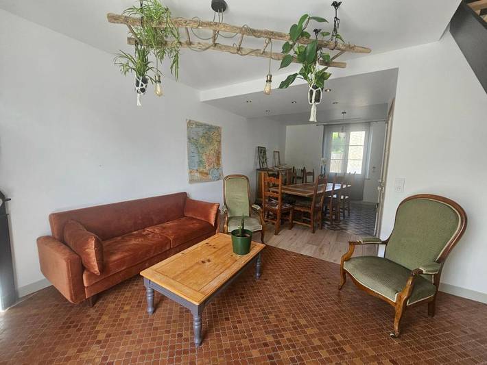 Location de vacances pour 6 personnes, avec vue et jardin dans Bergnicourt