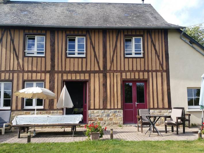 Gîte pour 5 personnes, avec jardin, animaux acceptés