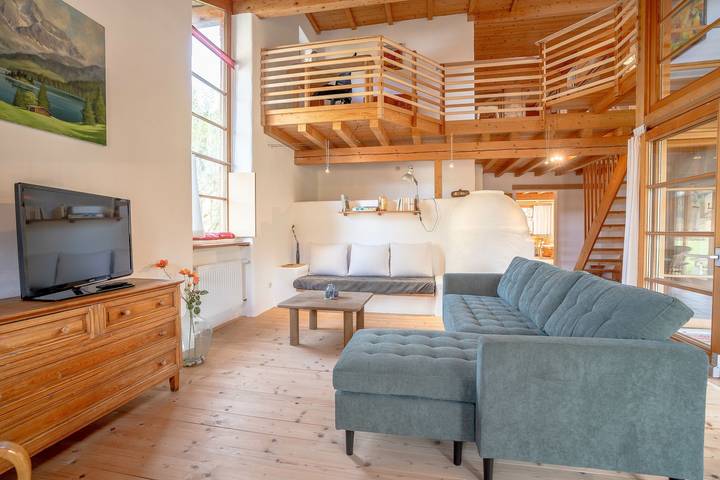 Chalet für 7 Personen, mit Balkon und Ausblick in Bad Hindelang