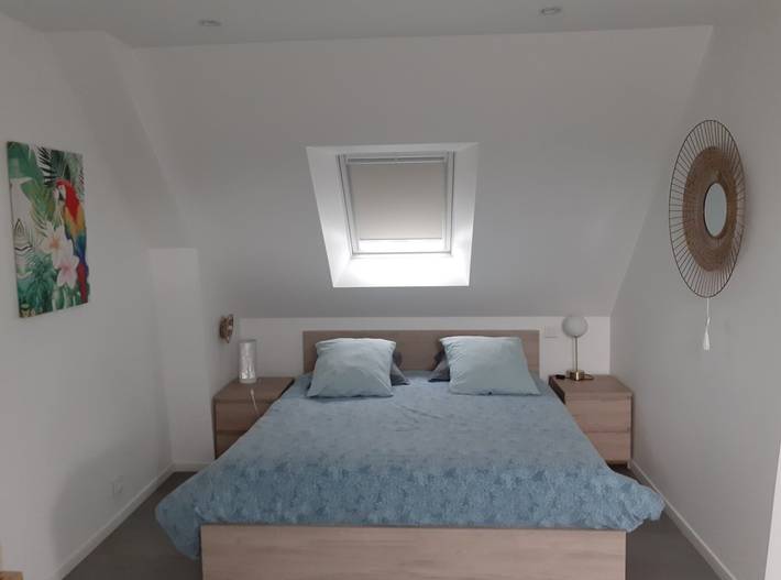 Cottage pour 3 personnes, avec jardin à Genillé