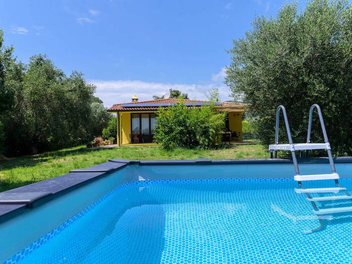 Chalet para 8 personas, con jardín y piscina en Castiglione della Pescaia