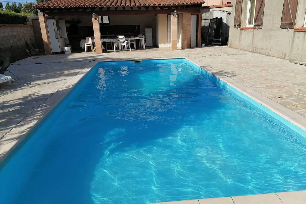 Ganze Wohnung, Studio à 15 min de la mer 30min de l Espagne Calme et Privée Avec Piscine in Perpignan, Perpignan und Umgebung