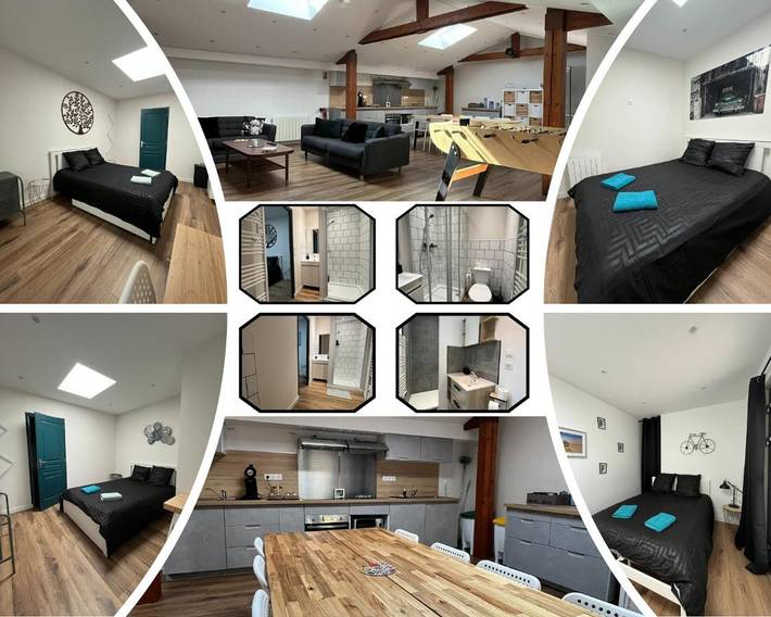 Appartement de vacances pour 8 personnes, animaux acceptés