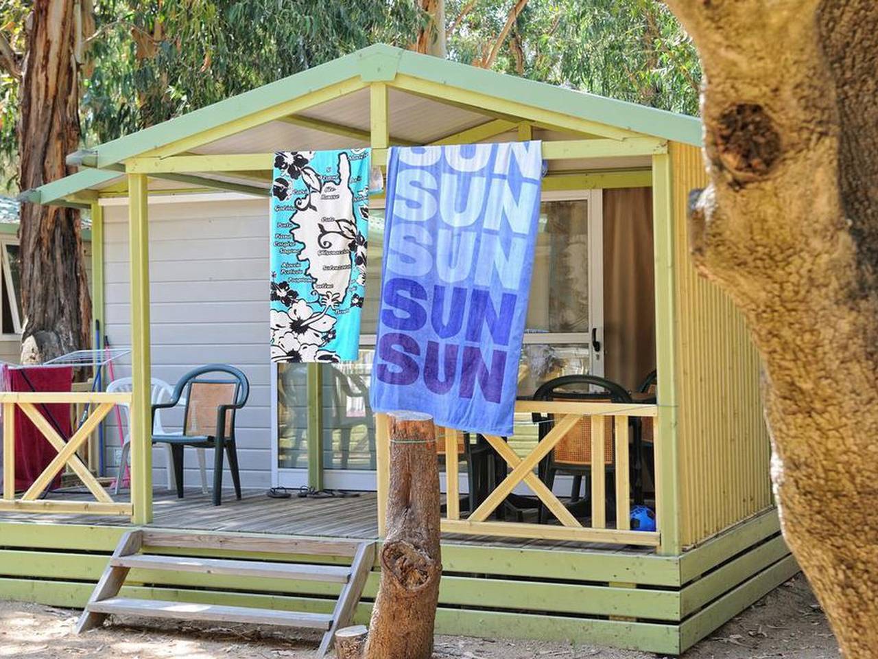 Chalet mit Terrasse - 3 Pers. in Aregno, Calvi und Umgebung