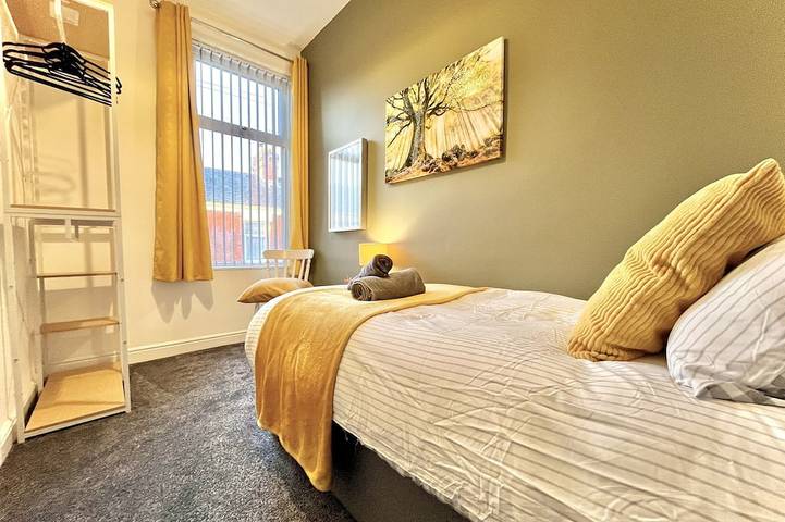 Wohnstätte-Komfort-Eigenes Badezimmer-Strassenblick-Lowndes St in Preston, Lancashire