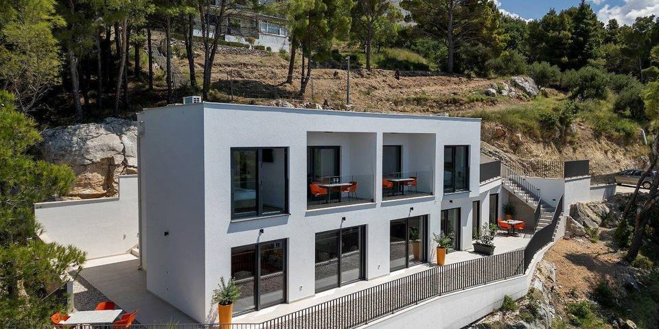 Vakantiewoning voor 4 personen, met balkon in Brela
