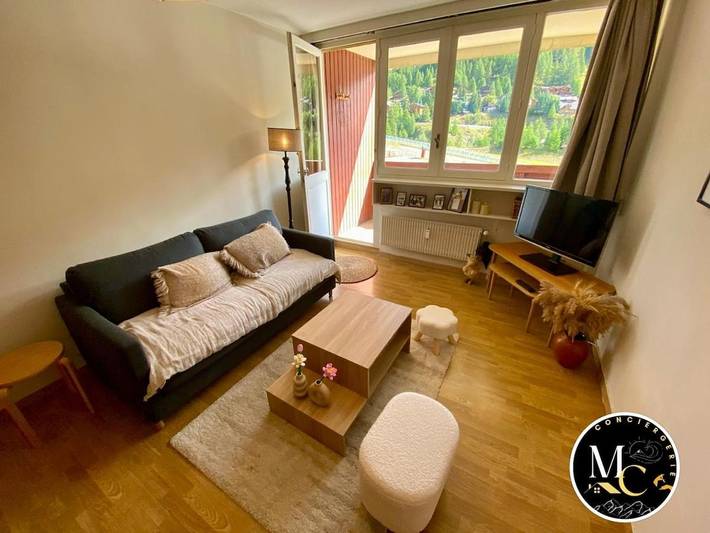 Gîte pour 6 personnes, avec balcon et vue dans Cinéma L'Aiguille