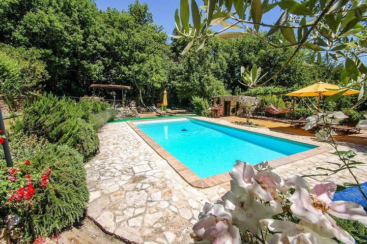 Ferienhaus für 7 Personen, mit Garten