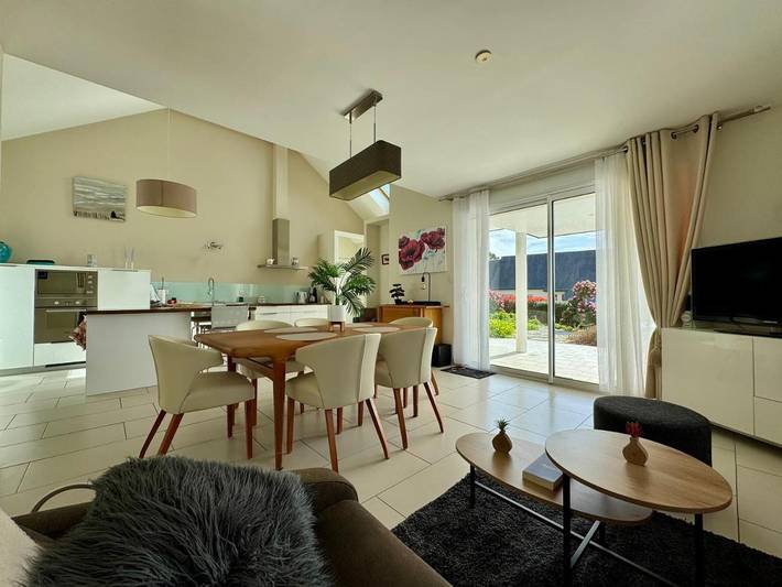 Location de vacances pour 4 personnes, avec vue et jardin à Pluguffan - 3