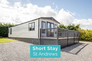 Camping für 4 Personen, mit Terrasse und Sauna, mit Haustier in Schottland