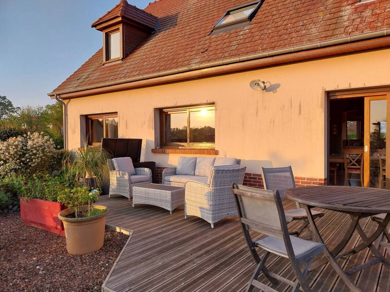 Le Clos Fleuri 76 - Chambre Lulu in Criel-sur-Mer, Région de Dieppe