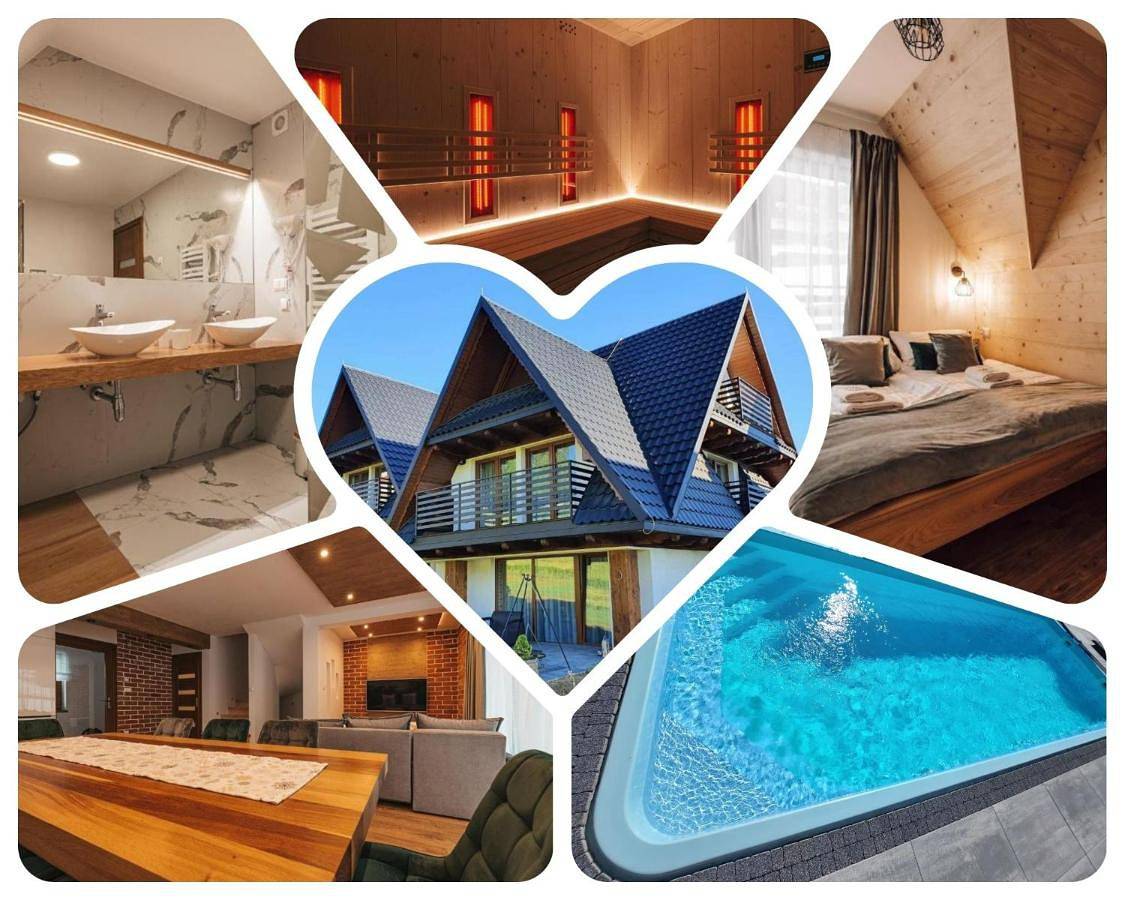 Domki Szmaragd z Basenem - Zniżki na Termy - Sauna - Bilard - Stoki Narciarskie in Bukowina Tatrzańska, Karpaty (Polska)