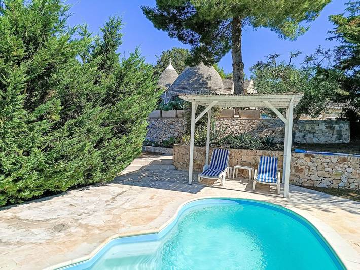 Trullo Panorama - Exklusiver privater Pool in Locorotondo, Provincia de Taranto