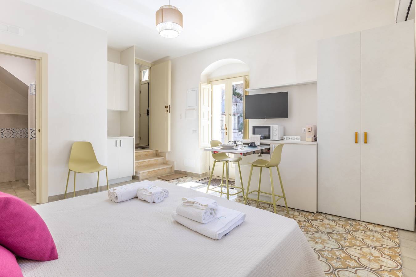 Room 'Lì' with Mountain View, Wi-Fi and Air Conditioning in Scicli, Ragusa Province