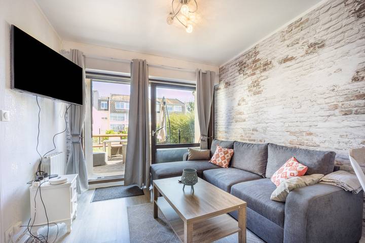 Appartement de vacances pour 2 personnes, avec terrasse et jardin, animaux acceptés - 1