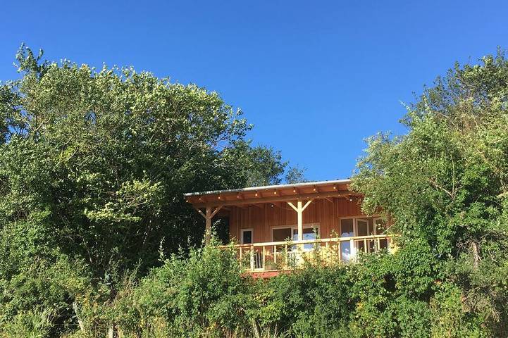 Chalet pour 2 personnes, avec Terrasse et Jardin