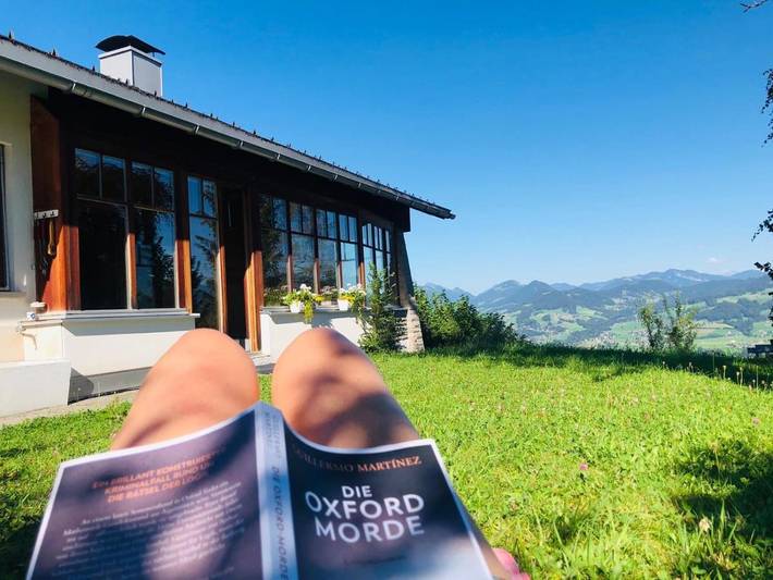 Ferienhaus für 8 Personen, mit Balkon und Terrasse sowie Garten und Ausblick in Schwarzenberg
