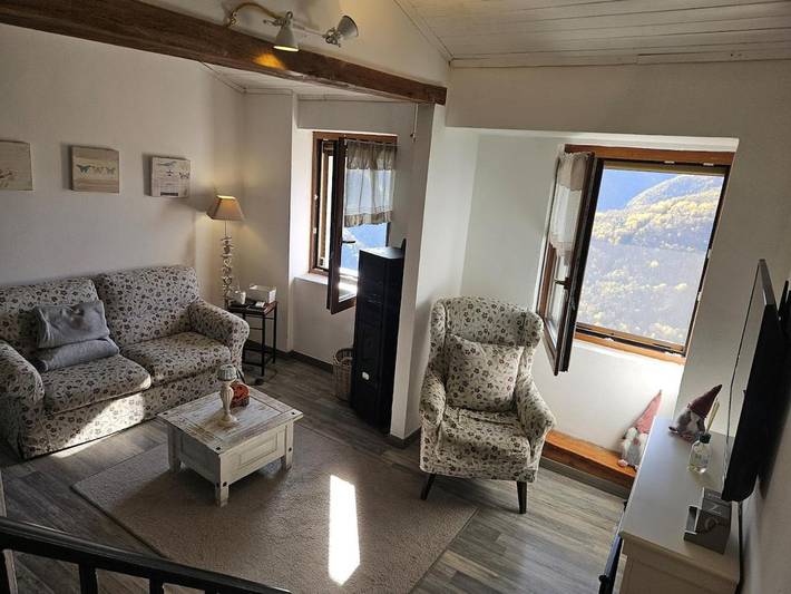 Gîte pour 2 personnes, avec vue, animaux acceptés à Triora