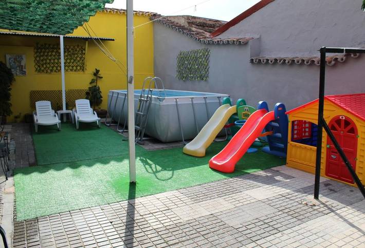 Gîte pour 6 personnes, avec jardin et bassin pour enfant, animaux acceptés à Mérida - 2