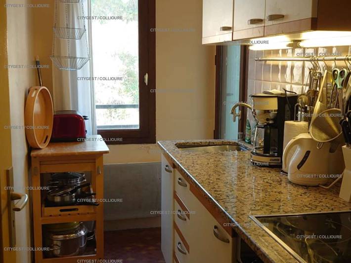 Ganze Wohnung, Wohnung in Collioure mit Pool und Parkplatz, 4 Pers. in La Côte Vermeille, Collioure