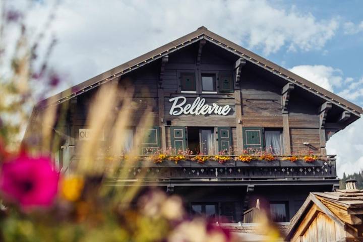 Chambre d’hôte pour 5 personnes, avec Terrasse et Jacuzzi ainsi que Sauna et Vue à Les Gets - 4