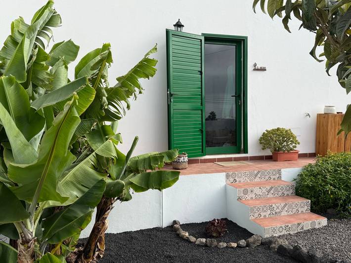 Holiday home for 4 people, with Balcony and Garden in Lanzarote